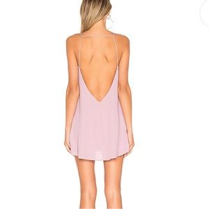 REVOLVE Amal Backless Cami Dress in Lavender